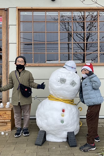 雪遊びのイメージ